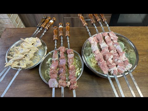 Видео: ОТКРЫТИЕ ШАШЛЫЧНОГО СЕЗОНА. ШАШЛЫК НА ЛЮБОЙ ВКУС
