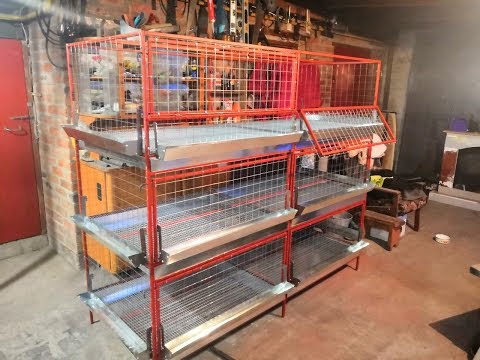 Видео: Клетка для бройлеров! работа над ошибками!