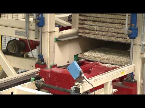 Видео: Производство фибролитовых плит NORDECO