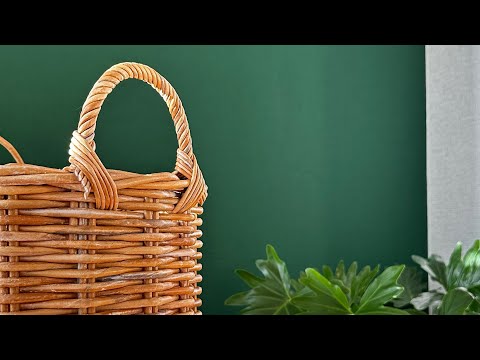 Видео: МК «Витая ручка для корзин» ♥️🧺