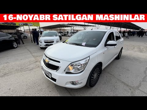 Видео: 16-НОЯБРЯ САТЫЛГАН МАШЫНЛАР НОКИС МАШИНА БАЗАР