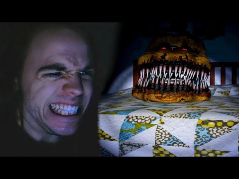 Видео: ФЫВФЫВ ИГРАЕТ в ТЕМНОТЕ в ФНАФ 4! 🤣