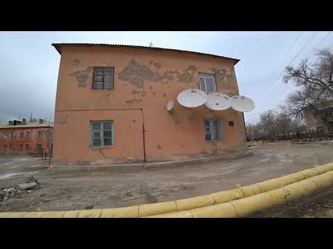 Видео: Коунрад (Қоңырат) | улица Балхашская от д. 33 до д.47 - до окраины, детсад Сказка исчез - весна 2021