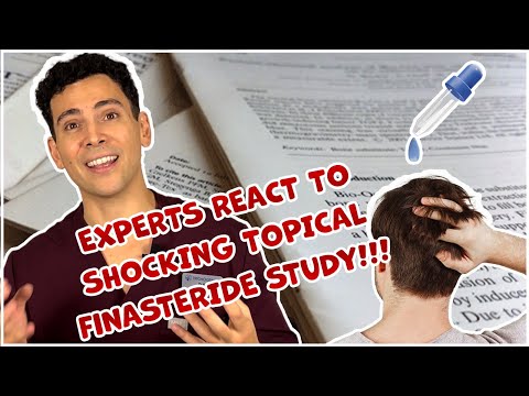 Видео: Исследование местного применения финастерида вызвало серьезные споры. Убедитесь сами в удивительн...
