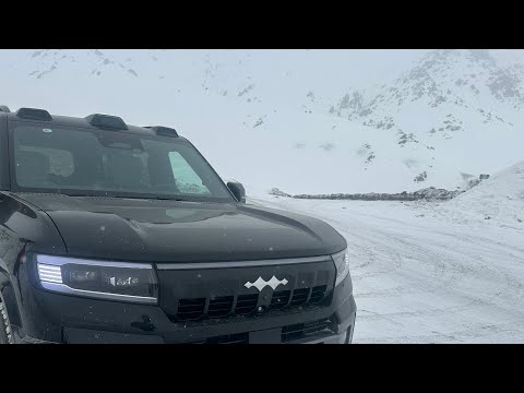 Видео: BYD Leopard 8, расход топлива в гору, по трассе