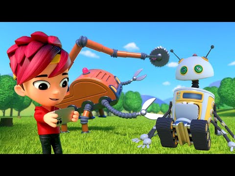 Видео: РОБОТЫ И МАШИНКИ - Команда Флоры - Техника вышла из строя
