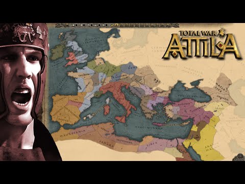 Видео: Рим! Цивилизация, порАдок, сила! Total War: ATTILA #7. Святослав+Леонид Селво+Швондермух+Лоренцо