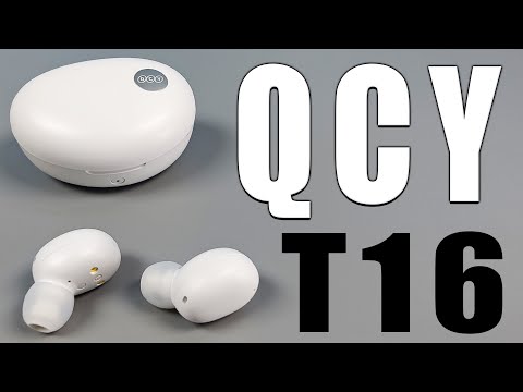 Видео: QCY T16 🔥 КРУТАЯ НОВИНКА БЛЮТУЗ НАУШНИКОВ с ПРИЛОЖЕНИЕМ QCY и КОДЕКОМ APTX ADAPTIVE | ИГРОВОЙ РЕЖИМ