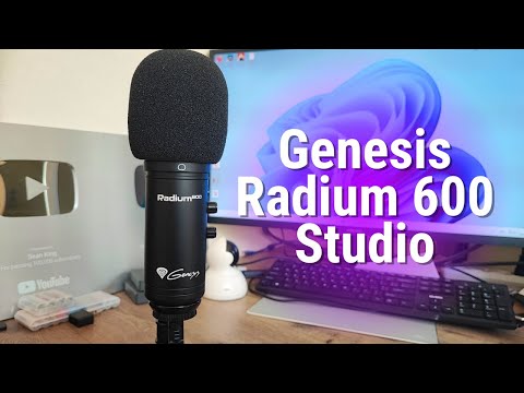 Видео: Обзор Genesis Radium 600 Studio ★ универсальный USB микрофон?