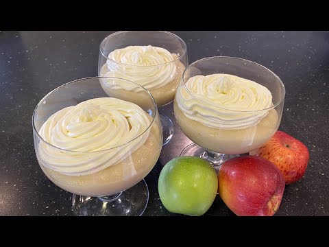 Видео: Яблочный мусс.Нежный и воздушный как облако