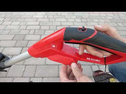 Видео: Очиститель швов Einhell GE-CC 18 Li Solo Expert plus Power X-Change