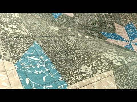 Видео: А говорят, что пэчворк - это сложно! Просто и со вкусом. Как же мне нравится шить из полосок! DIY