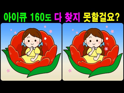 Видео: 【Головоломка/Найди различия】 Приятная тренировка для мозга!