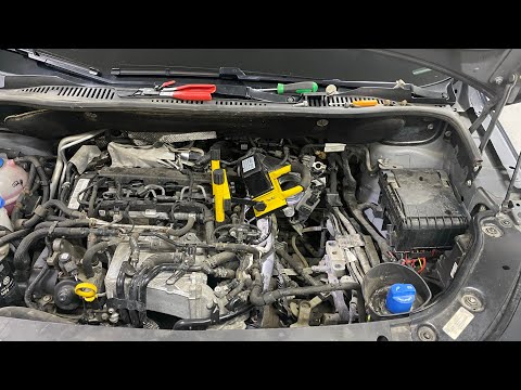 Видео: Замена левой подушки двигателя на  Volkswagen Сaddy