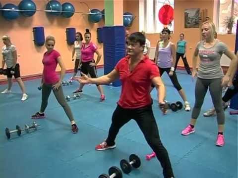 Видео: сушим бедра -внутр. поверхность бедра...2 серия