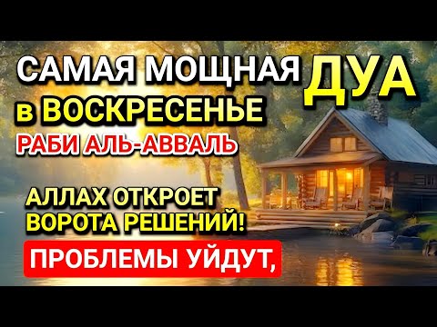 Видео: САМАЯ СИЛЬНАЯ ДУА в ВОСКРЕСЕНЬЕ! РИЗК, БОГАТСТВО, УСПЕХ, СЧАСТЬЕ!