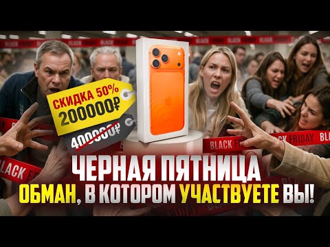 Видео: Вас обманывают каждый год: вся правда о Чёрной пятнице, которую скрывают. Дофаминовая ловушка?