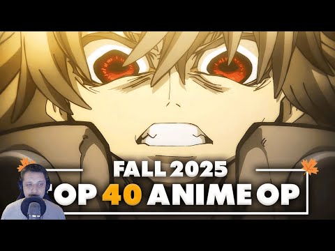 Видео: My Top 40 Anime Openings of Fall 2025 | Реакция ​