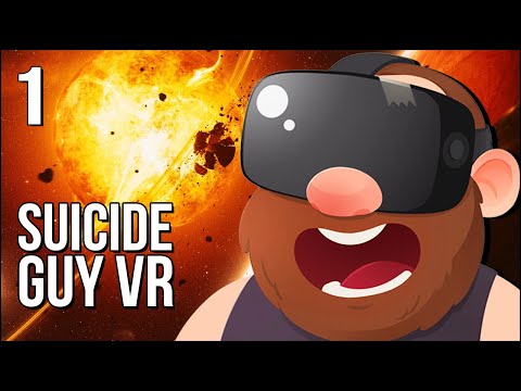 Видео: Suicide Guy VR | Часть 1 | Отправился на космическом корабле к Солнцу!