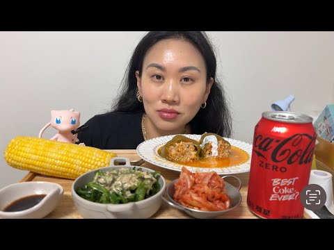 Видео: ФАРШИРОВАННЫЕ ПЕРЦЫ 🫑&КУКУРУЗА 🌽/МУКБАНГ/ ВСЕ ПОРА ХУДЕТЬ 😩