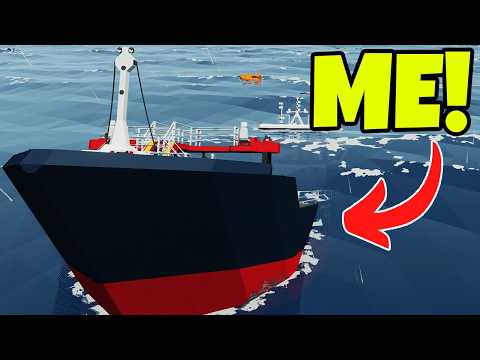 Видео: Остаться на корабле после того, как он затонул — испытание! | Stormworks