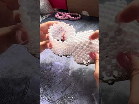 Видео: Мастер-класс минисумочка брелок из бусин сфермуаром #фермуар #минисумочка #сумочкаизбусин #tutorial