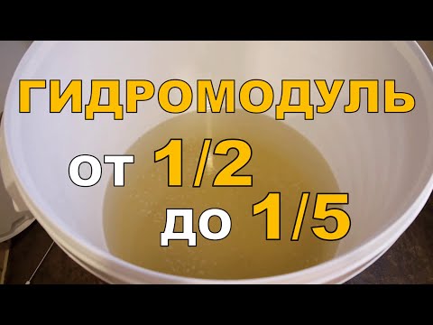 Видео: СКОЛЬЗЯЩИЙ гидромодуль. Дробное добавление ВОДЫ. ГХ анализы.