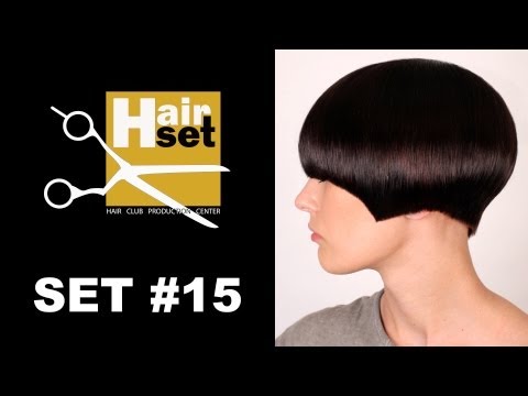 Видео: HAIR SET # 15 (стрижка площадка, женская стрижка, пастельное тонирование - GB, RU)