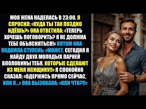 Видео: Жена сказала, что сегодня вечером «найдет себе настоящих мужчин» — она и не подозревала, что её ждет