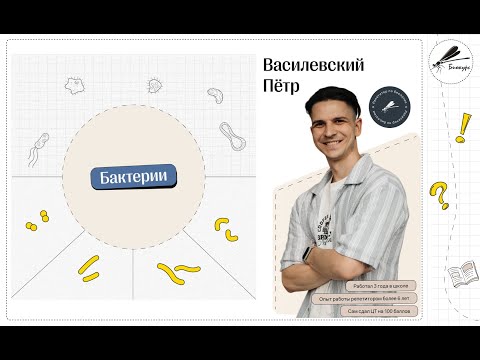 Видео: Бактерии Биология ЦТ ЦЭ