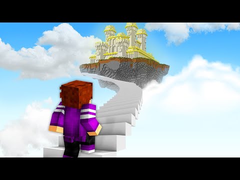 Видео: КУДА ВЕДЁТ ЭТА НЕБЕСНАЯ ЛЕСТНИЦА В МАЙНКРАФТ