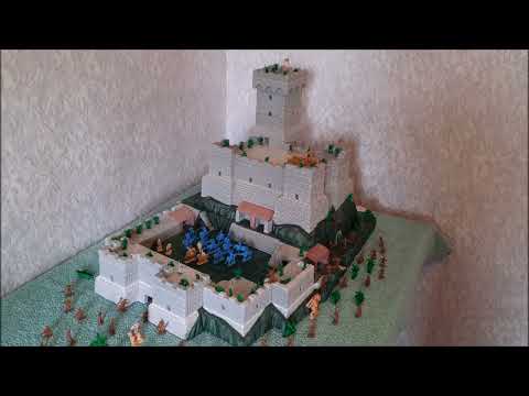 Видео: Крепость для Солдатиков Цитадель