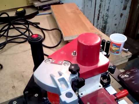 Видео: Кромкооблицовочный станок КМ-40