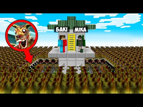 Видео: 🇺🇦 АРМІЯ 10000 МУТАНТІВ ЗООЧОЗІС НАПАЛА НА БУДИНОК ПРО І ДІВЧИНИ В МАЙНКРАФТ! БАКІ MINECRAFT