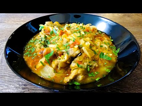 Видео: Луковое рагу со свининой. Домашний рецепт для ценителей!