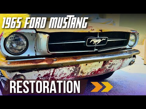 Видео: Покраска салона моего восстановленного Ford Mustang 1965 года | Часть 5