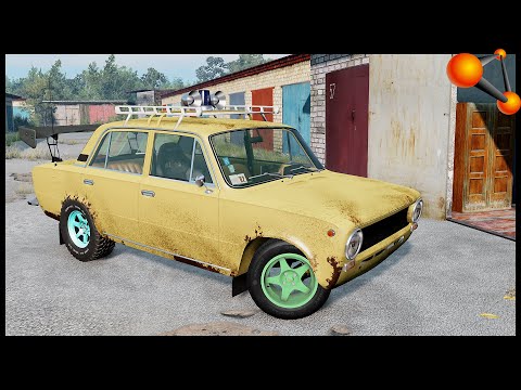 Видео: НАШЕЛ СТРАННЫЙ ВАЗ! РАНДОМ ТЮНИНГ! - BeamNg Drive