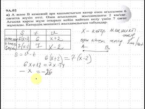 Видео: Емтиханға дайындық 22сабақ  Мәтін есептер