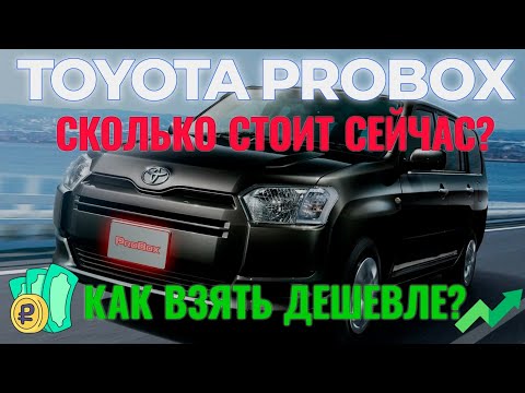 Видео: Toyota Probox как купить дешевле?🤔