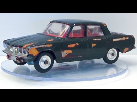 Видео: Реставрация корги Rover 2000 Monte Carlo No. 322. Литая модель.