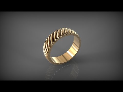 Видео: Простое Колечко. Rope Ring. Rhinoceros. #SantaYork