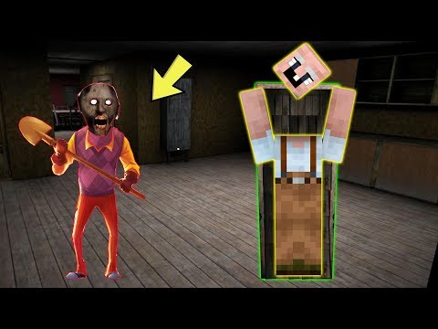 Видео: БАБКА ГРЕННИ СТАЛА ПРИВЕТ СОСЕД И ЗАТРОЛИЛА GRANDPA В МАЙНКАФТ | НУБИК В MINECRAFT ЛОВУШКА GRANNY