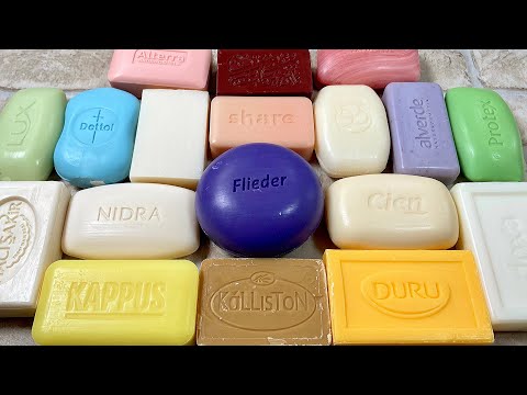 Видео: ASMR soap cutting 💗 Резка мыла АСМР