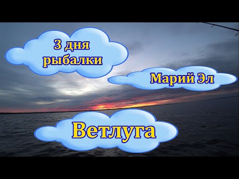 Видео: На рыбалку в Марий Эл. Ветлуга. Озеро Светлояр.