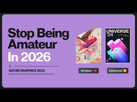 Видео: Иерархия MASTER для нелюбительского графического дизайна в 2026 году