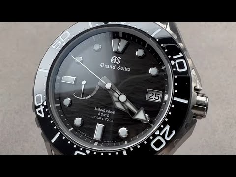 Видео: Обзор часов Grand Seiko Evolution 9 Diver 200M SLGA015