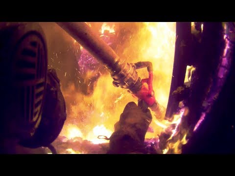 Видео: ВИРТУАЛЬНАЯ РЕАЛЬНОСТЬ - ПОЖАРНЫЙ / VR - FIREFIGHTER