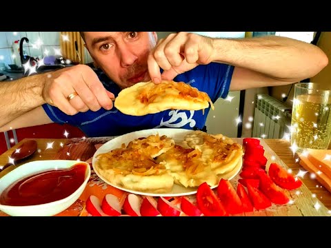 Видео: МУКБАНГ ВСЕ В БАН/ ОГРОМНЫЕ ВАРЕНИКИ С КАРТОШКОЙ И ГРИБАМИ /MUKBANG HOMEMADE DUMPLINGS / 먹방