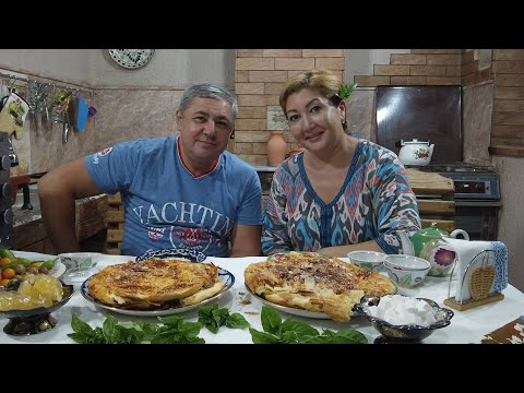 Видео: СЛОЁНАЯ🌞 ЛЕПЁШКА в ДУХОВКЕ! КАТЛАМА 😋🔥НОН!