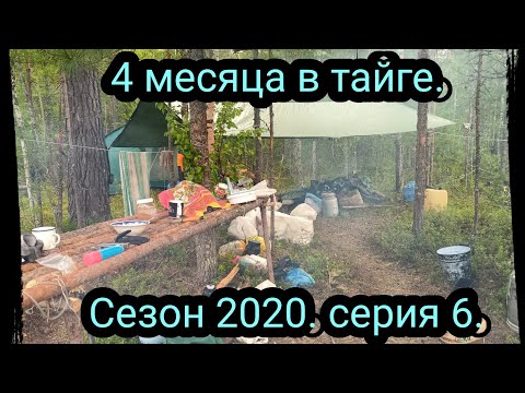 Видео: 4 месяца в тайге сезон 2020 серия 6. заход на 20 км.